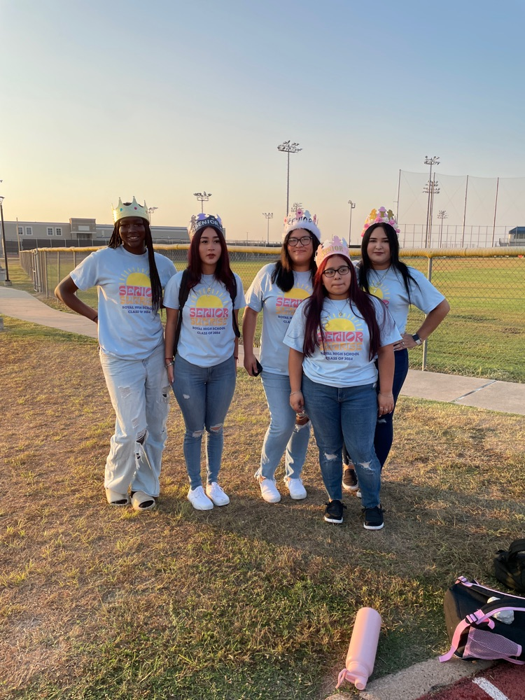 Thank you to everyone who made the first annual Falcon Senior Sunrise a success for the class of 2024! Watch our website and social media today for more pictures and for partner recognitions! #falconseniorsunrise2024  #WeAreRoyal
