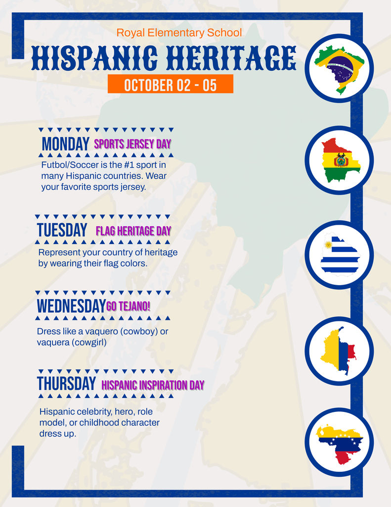 Hispanic Heritage Week October 2nd-5th