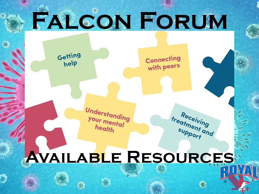 Welcome to Falcon Forum! This series is designed to help the Royal community navigate virtual learning. To view a series introduction, please visit https://www.royal-isd.net/article/235107?org=royal-isd 